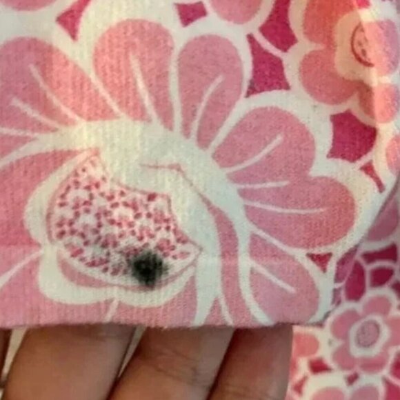 Lilly Pulitzer Pink Belle of Lillyville Floral Cardigan Old Money Preppy Small - Picture 4 of 4